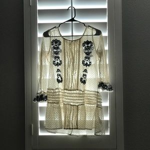 free people lace slip dress